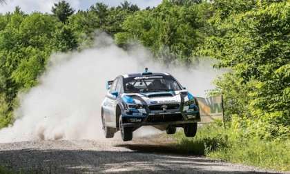 2015 Subaru WRX STI rally car