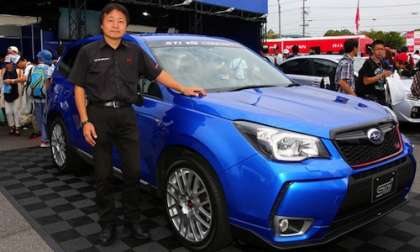 Subaru introduces surprise 2015 Forester STI to future motorsports fans