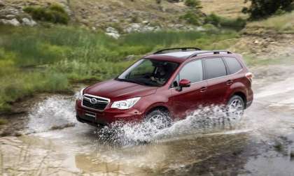 2014 Subaru Forester and XV Crosstrek