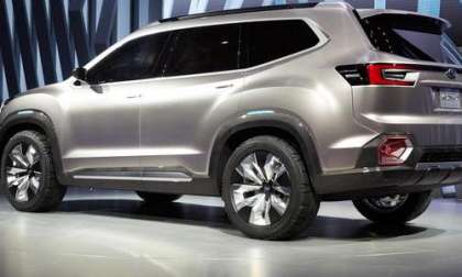 New Subaru 3-Row crossover, New Subaru 7-passenger SUV