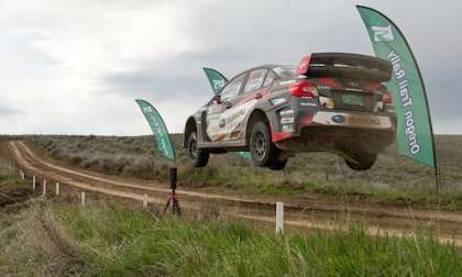 2017 Subaru WRX STI, Oregon Trail Rally, Travis Pastrana, David Higgins