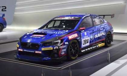 Why does 2015 Subaru WRX STI NBR run 2.0-liter engine?