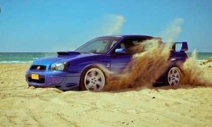 Watch these 2 must-see Subaru WRX STI track and mud videos