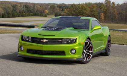 Hot Wheels Camaro Concept Dazzles in Green