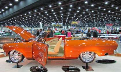 1963 Chevy Nova convertible, a 2012 Pirelli Great 8 Finalist at Detroit Autorama