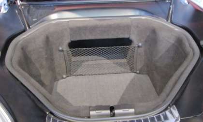 Tesla S Front Trunk at NAIAS 2012