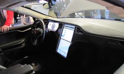 Note the dash of Tesla S at NAIAS 2012