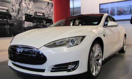 Exterior of Tesla Model S at NAIAS 2012