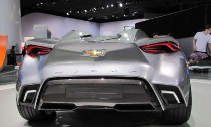 Rear View of Chevy Miray Concept at NAIAS 2012