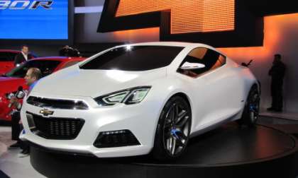 Frontal View of Chevy Tru140 Concept at NAIAS 2012