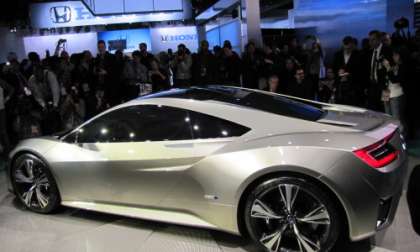 Driver Side View of Acura NSX Concept at NAIAS 2012