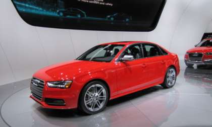 Front View of Audi S4 - NAIAS 2012