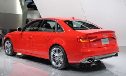 Rear View of Audi S4 - NAIAS 2012