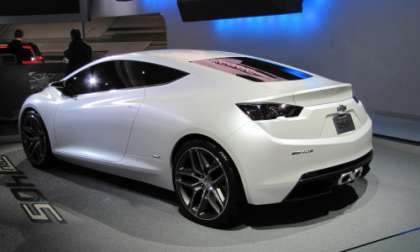 Rear Angled View of Chevy Tru140S Concept at NAIAS 2012