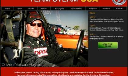 Nelson Hoyos to lead TeamSteamUSA for the land speed record at Bonneville