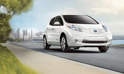 Electric Nissan Leaf