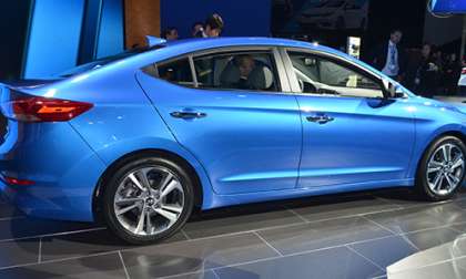 2017 Hyundai Elantra, LA Auto Show, Hyundai Elantra, Elantra