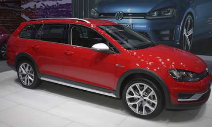 Volkswagen Golf Alltrack at New York