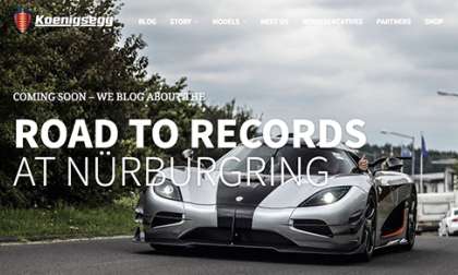 Koenigsegg at the Nürburgring