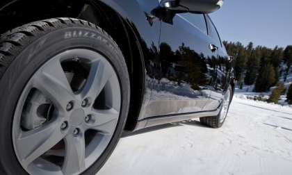 Winter tires like Bridgestone Blizzaks are your best bet in ice, slush and snow.