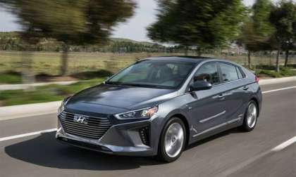 2017 Hyundai Ioniq Hybrid.