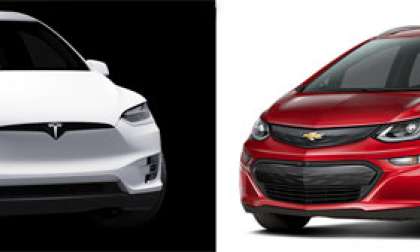 Tesla model s vs chevy bolt