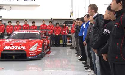 The NISMO racing ceremony. Image courtesy of Newspress. 