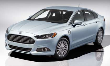 2013 Ford Fusion Energi plug-in hybrid. Image courtesy of Ford. 