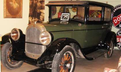 The 1924 Chrysler Six from the Walter P. Chrysler Museum. Photo by Don Bain