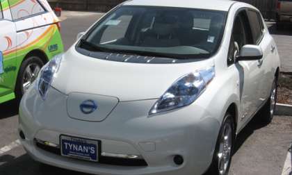 2012 Nissan Leaf. Photo © 2013 by Don Bain.