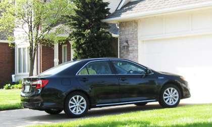 The 2012 Toyota Camry Hybrid XLE. Photo by Don Bain