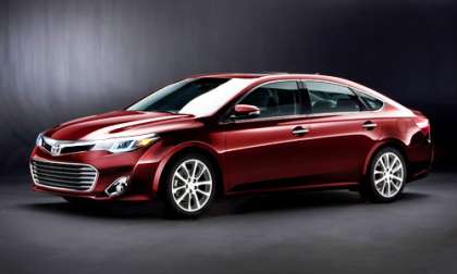 The totally redesigned 2013 Toyota Avalon. Photo courtesy of Toyota. 