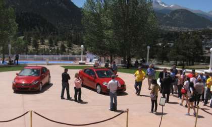 2013 Dodge Dart presented at the Stanley Hotel. Photo by Don Bain