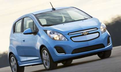 2014 Chevy Spark EV 1LT Image courtesy of Newspress