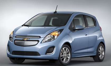 The 2014 Chevrolet Spark EV. Image coutesy of GM Media