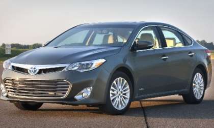 The 2013 Toyota Avalon Hybrid. Photo courtesy of Toyota.