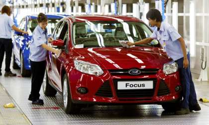 Ford's 350 millionth vehicle rolls off the line in Rayong, Thailand. Photo court