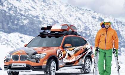 The BMW X1 K2 Powder Ride concept. Image courtesy of BMW. 