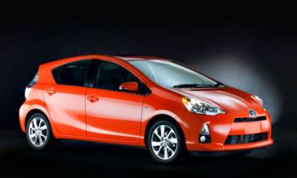 The 2012 Prius c will join the Prius family next Spring. Photo courtesy Toyota