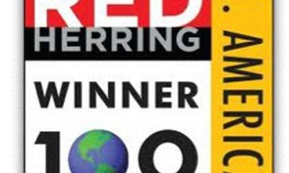 The RED HERRING Winner 100 logo. Photo courtesy Beat the Traffic. 