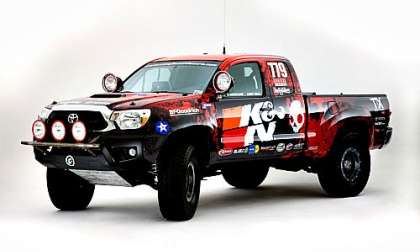 The Long Beach Racers Tacoma TRD race truck