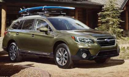 2018 Subaru Outback, 2018 Subaru Forester, 2018 Subaru Crosstrek, ALG Residual Value Awards 2018