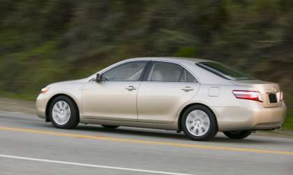 2007 Toyota Camry Hybrid Champagne Color 