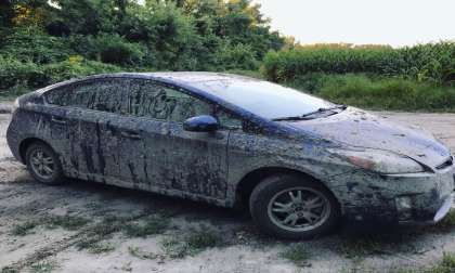 2013 Toyota Prius After going though mud