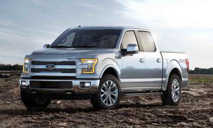 2015 Ford F-150 aluminum body