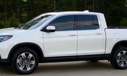 2017 Honda Ridgeline RTL-E White Diamond Pearl