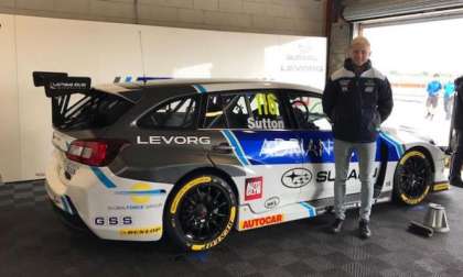 2017 Subaru Levorg, BTCC, Ash Sutton