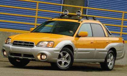 Subaru Baja, Subaru pickup, mid-size pickup, Tacoma, Colorado, Frontier, Ridgeline