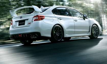 2019 Subaru WRX STI, Volkswagen Golf R, Honda Civic Type R, comparison