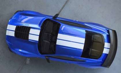 2020 Ford Mustang Shelby GT500 Overhead Teaser